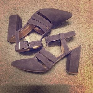 YDN Strappy Block Heels